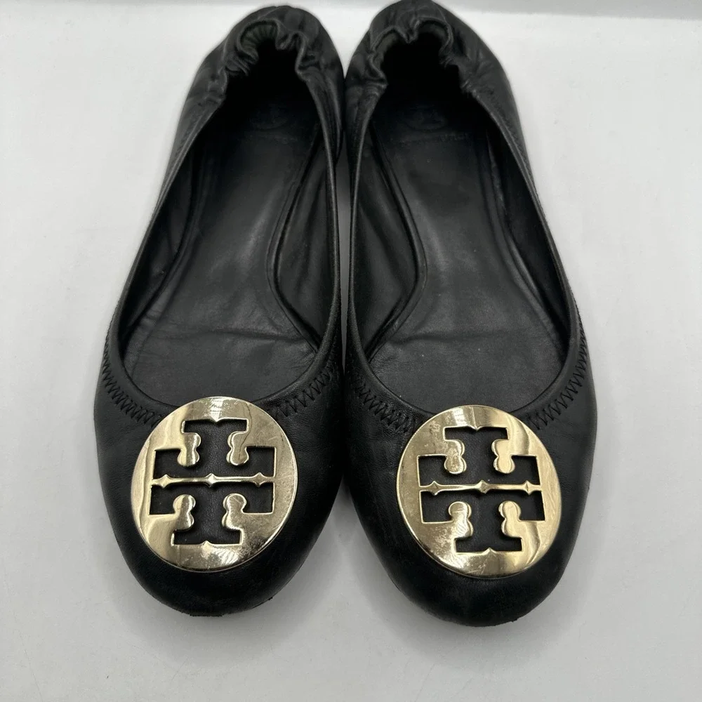 Tory Burch Black Size 7 1/2 M Ballet Flats